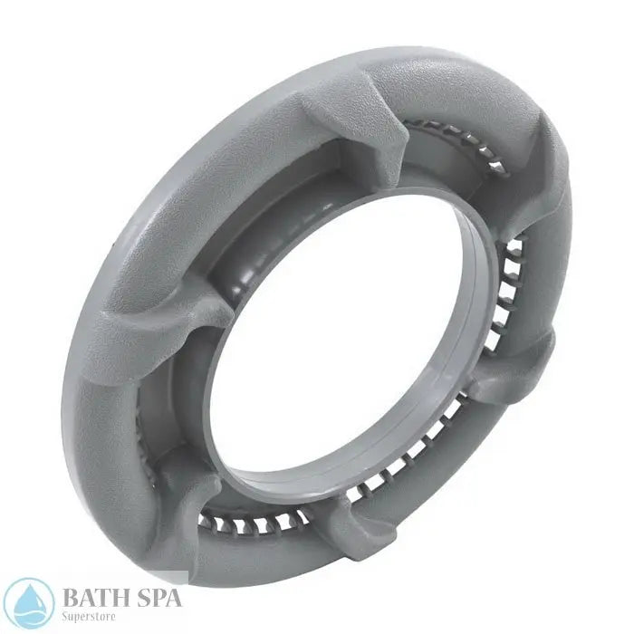 Waterway Dyna-Flo XL Skimmer Scalloped Trim Ring [Grey] (519-8267) Spa Parts: Spa Skimmer Parts 519-8267