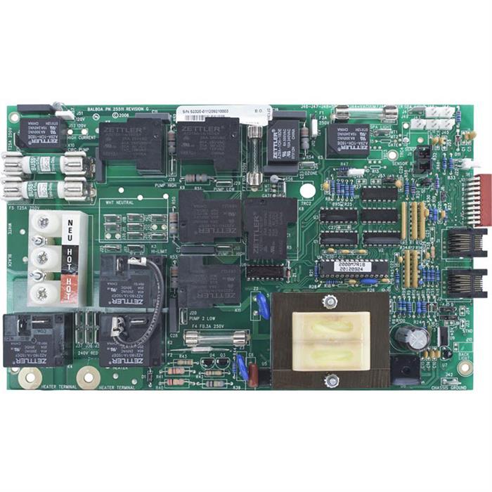 Balboa Circuit Board, 2000M7 Standard Serial LE (52320-01) [52319]