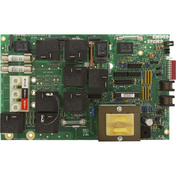 Balboa Circuit Board, 2000LE, 52914, Pressure Switch, 3-Pump (52914)