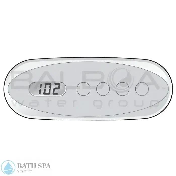 Balboa ML200 E4 Spa Topside Panel [No Overlay] (53292) Spa Parts: Spa Topside Panels (Balboa Topside Panels) 53292