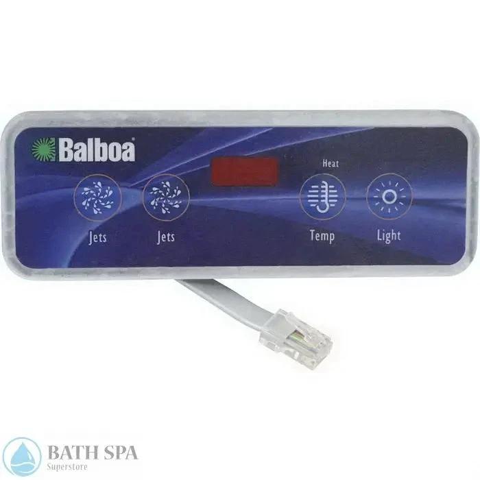 Balboa VL403 E4 Lite Digital Spa Topside Panel [2-Jets] (54104) Spa Parts: Spa Topside Panels (Balboa Topside Panels) 54104