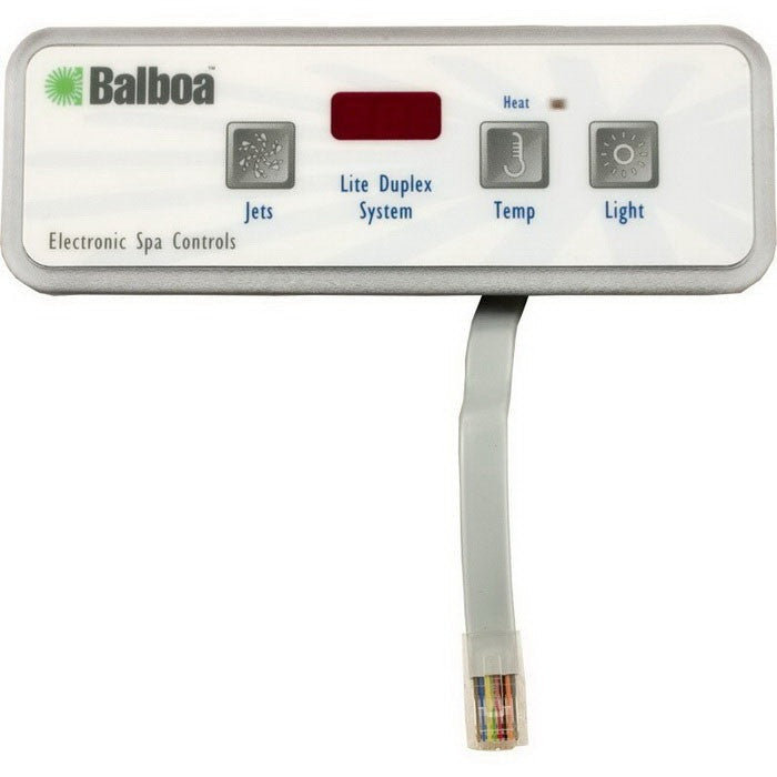 Balboa E4 VL403 Lite Duplex Digital Spa Topside Panel [3-Button] (54105)