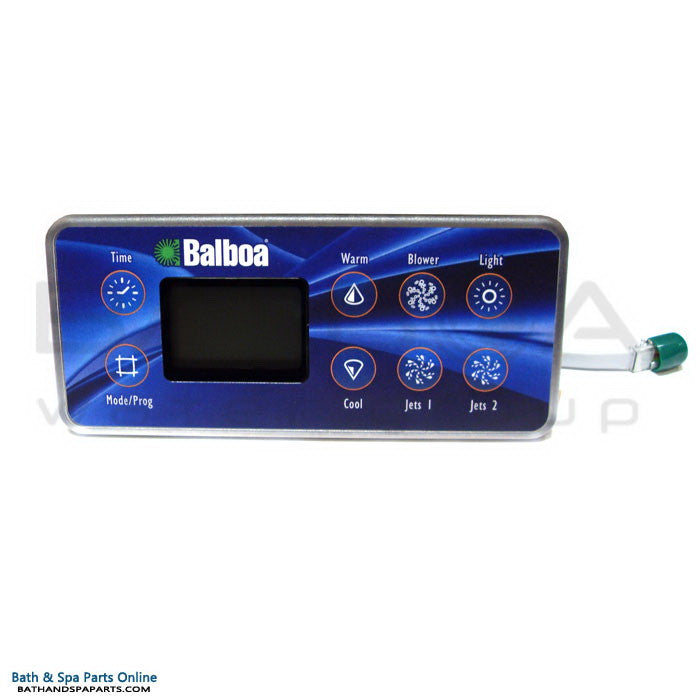 Balboa Generic VL801D/M2/M3 Series Deluxe Digital Spa Topside Panel [2 Pump and Blower Lite] (54108)