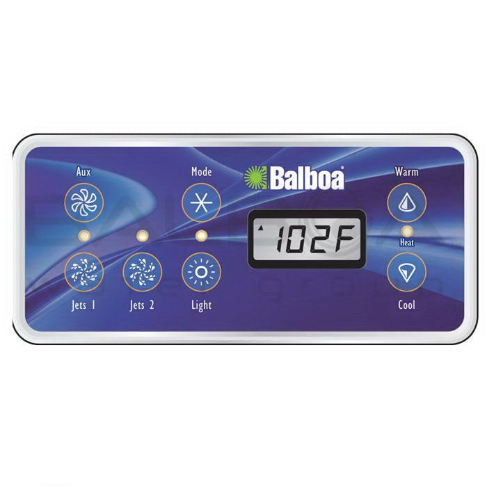 Balboa 2000L Spa Topside Panel  [7-Button] (54170-01)