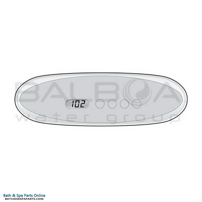 Balboa ML260 Spa Topside Panel [Gray] [No Overlay] (54271)