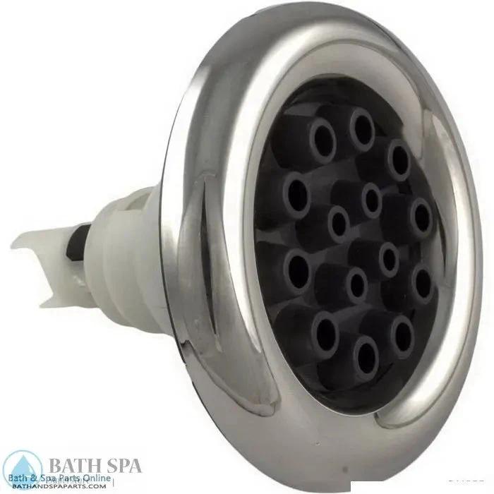 CMP Hurricane Jet Internal [5" FD] [Massage] [Smooth] [SS/Dark Gray] (23552-052-0700) Spa Parts: Spa Jets (CMP Hurricane Jets) 55-605-2078_xl