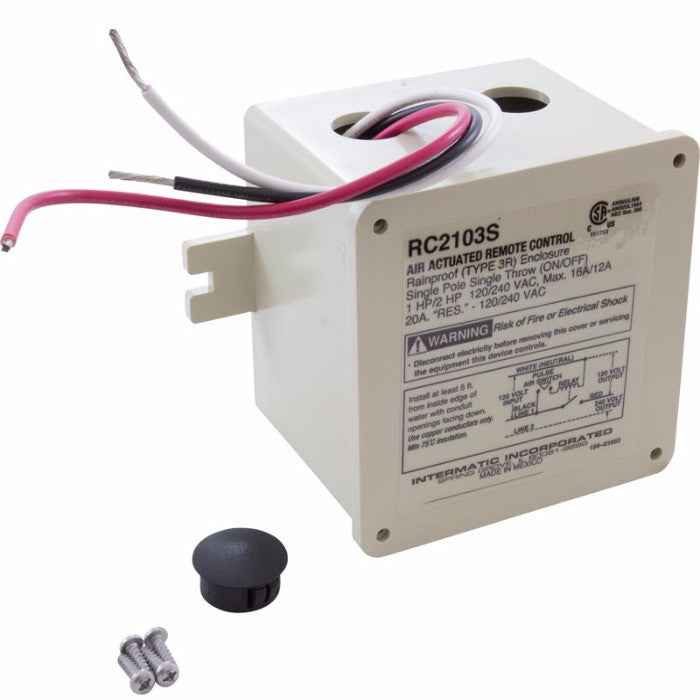 Intermatic Air Control Box [230v] [One Circuit] [On/Off] (RC2112S)