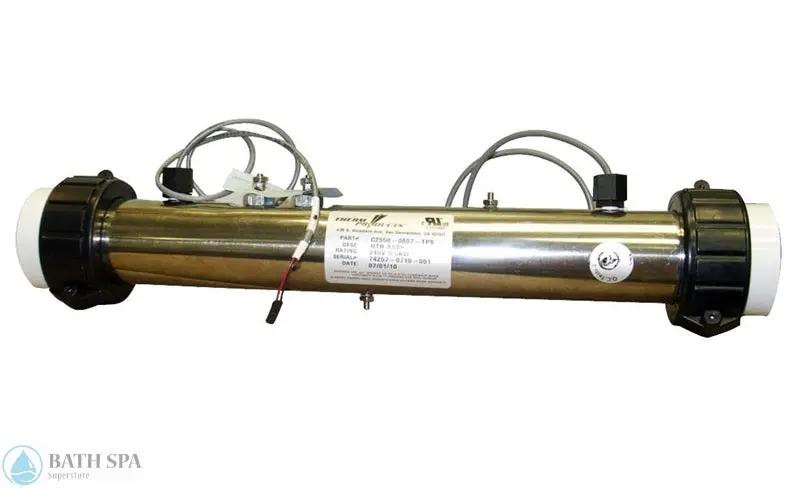 Balboa Flo-Thru Spa Heater M7 5.5 kW [230V] [2" x 15"] (58083) Spa Parts: Spa Heaters (Balboa Spa Heaters) 58083_Heater