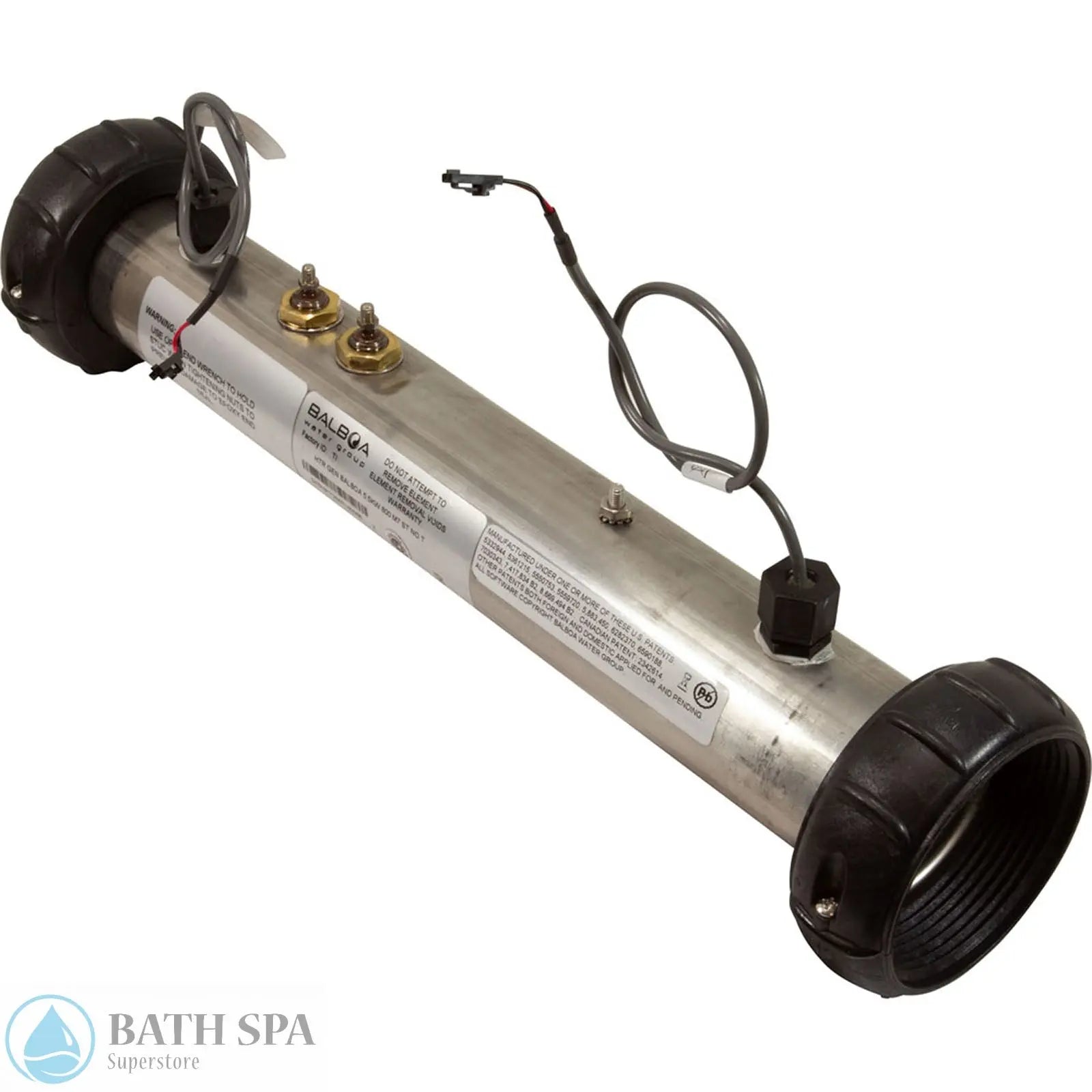 Balboa Flo-Thru Spa Heater M7 5.5kW [230v] [2" x 15"] (58121) Spa Parts: Spa Heaters (Balboa Spa Heaters) 58121