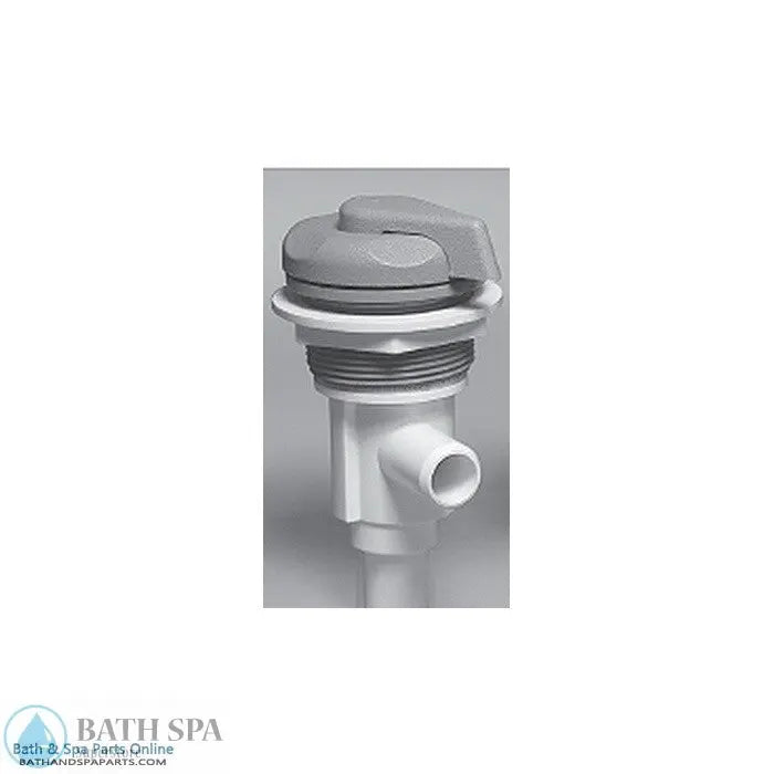 Waterway Deluxe ON/OFF Turn Valve [5-Scallop] [Shur-Grip] [3/4" SB x 3/4" SB] (600-4710) PVC Plastic Fittings & Valves: Valves & Parts 600-4710