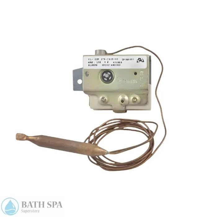 Raypak ELS/53A/151 Thermostat (600827B) Spa Parts: Spa Heaters (Raypak Spa Heater Parts) 600827B