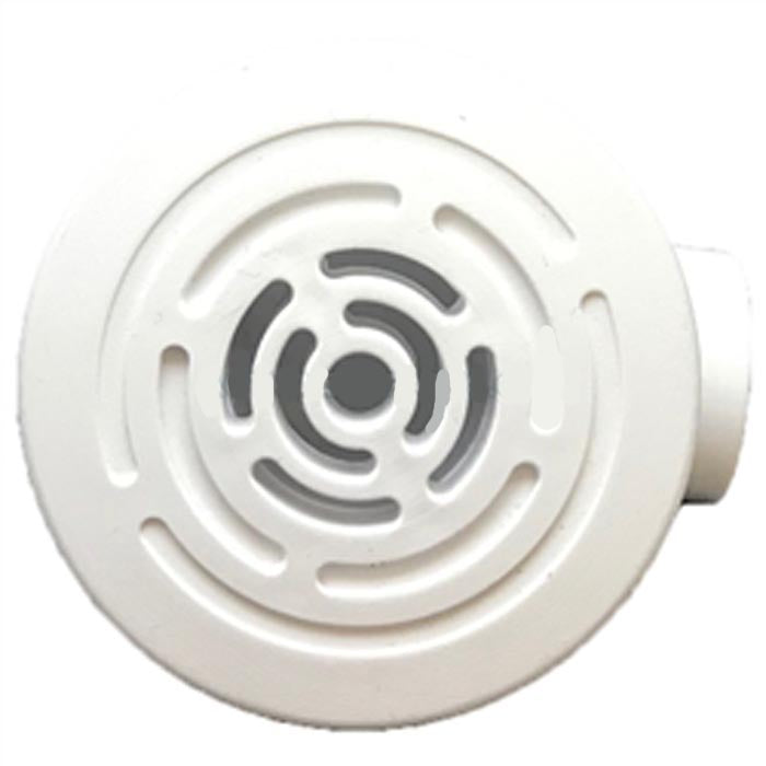 Waterway Low Profile Large Face Drain Assembly [1/2" Slip] [White] (640-0430)