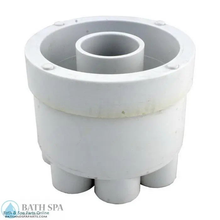 Waterway 7-Port Manifold [1-1/2" Slip x (7) 1" Slip Ports] (672-4830) PVC Plastic Fittings & Valves: Manifolds 672-4830