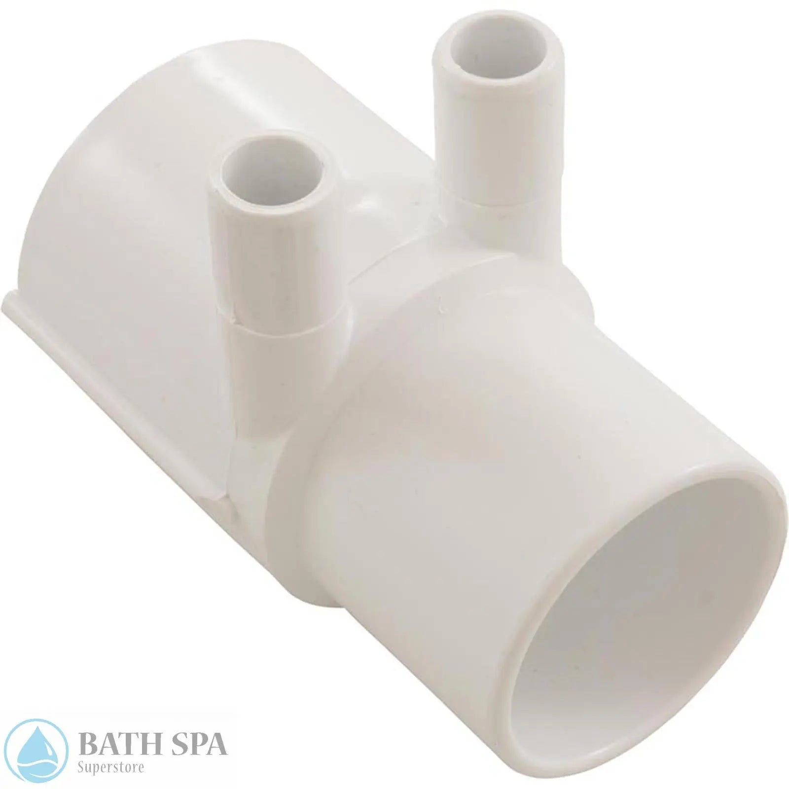 Waterway 2-Port Manifold [2" Slip x 2" Spigot x (2) 3/4" Smooth Barb Shur-Grip] (672-4910) PVC Plastic Fittings & Valves: Manifolds (Water - Barbed) 672-4910_b2a13138-36b7-45e3-a816-bdfcdb9dd873