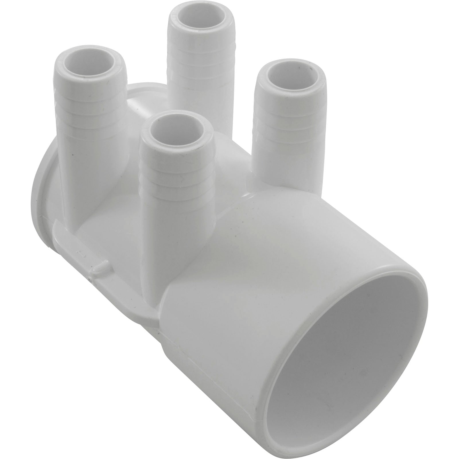 Waterway 4-Port Manifold [2" Slip x Dead End x (4) 3/4" Ribbed Barb] (672-7170)