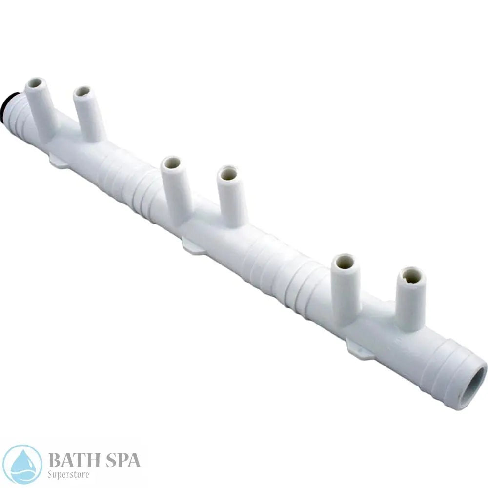 Waterway 6-Port Manifold [3/4" Barb x 3/8" (6) Smooth Barb] (672-7190) PVC Plastic Fittings & Valves: Manifolds 672-7190