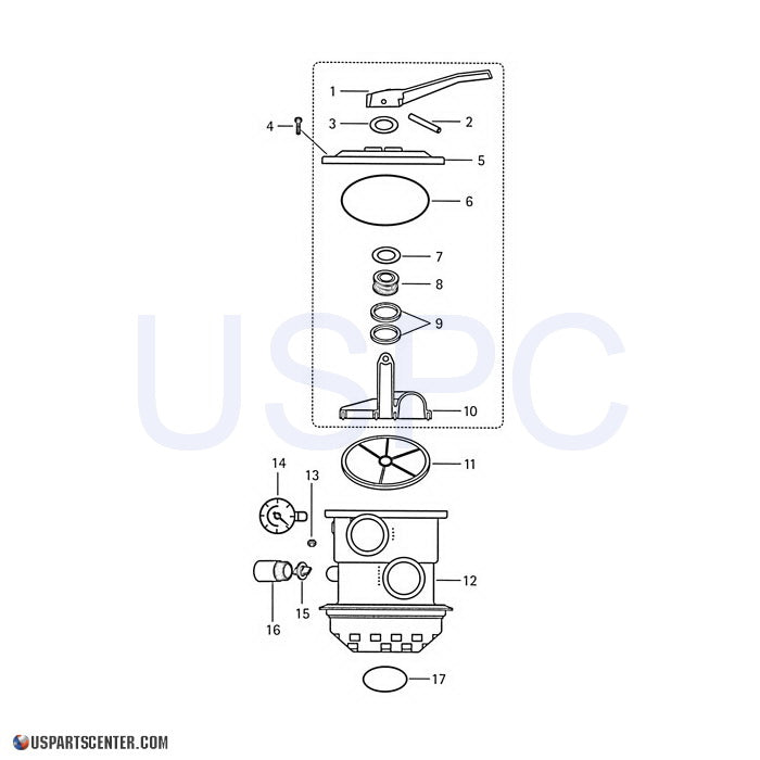 Dial Valve Replacement Parts, 2 inch