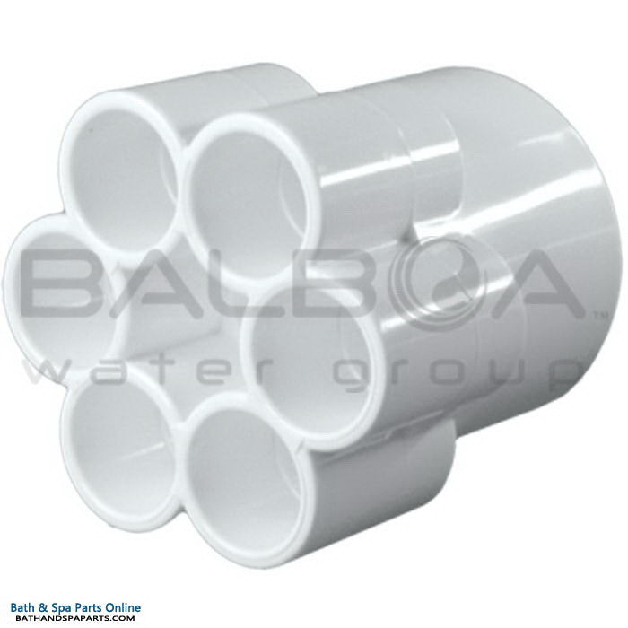 Balboa 6-Port Manifold [2" Spigot x 1/2" Slip] (72057)