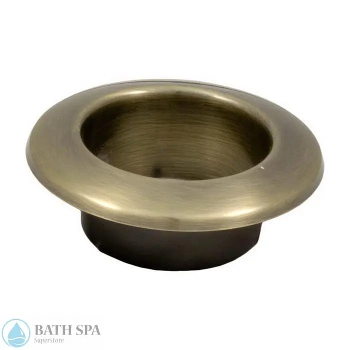 Waterway Poly Jet Escutcheon [3-1/4" FD] [Antique Brass] (916-1253) Spa Parts: Spa Jets (Waterway Poly Jets) 916-1253