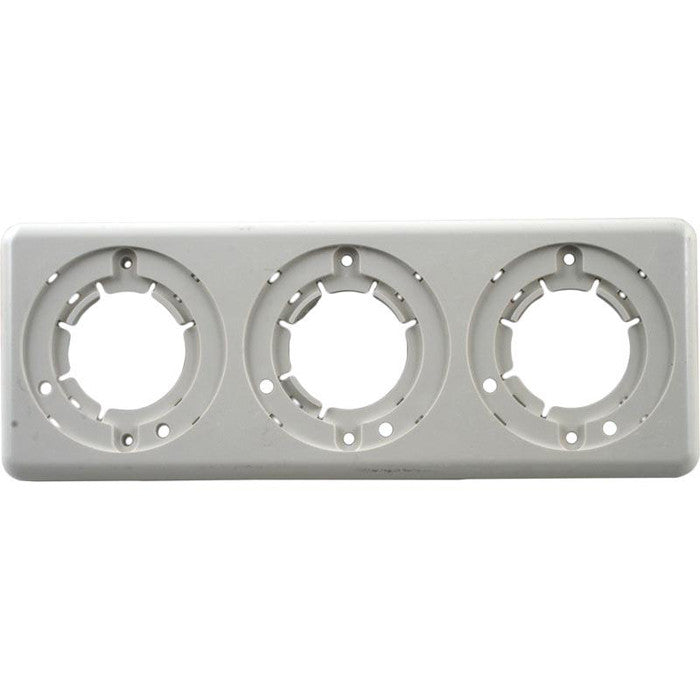 Jacuzzi Whirlpool Bath 3 Position Control Panel [1. Panel] [White] (9224940) Bath Parts: Bath Air Controls (Jacuzzi Whirlpool) 9224969