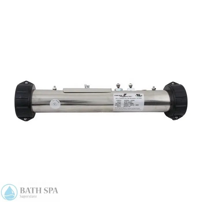 Therm Products 5.5kW Flo Thru Heater [15" x 2"] [230V] [Generic] (C2550-0304) Spa Parts: Spa Heaters (Therm Products Flow Thru Spa Heaters) B24055B