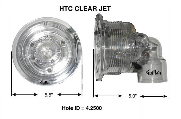 Jacuzzi HTC Complete Jet Clear (B785000)
