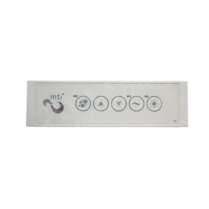 Spaside Control, MTI Whirlpool, LED, 5-Button, Variable Blower, Light