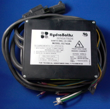 Hydrabaths Control Box, EC-743-L-15