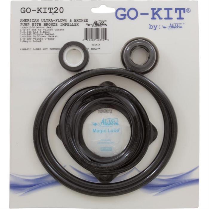 Go-Kit American Products Ultra Flow & Bronze Pump w/ Bronze Impeller