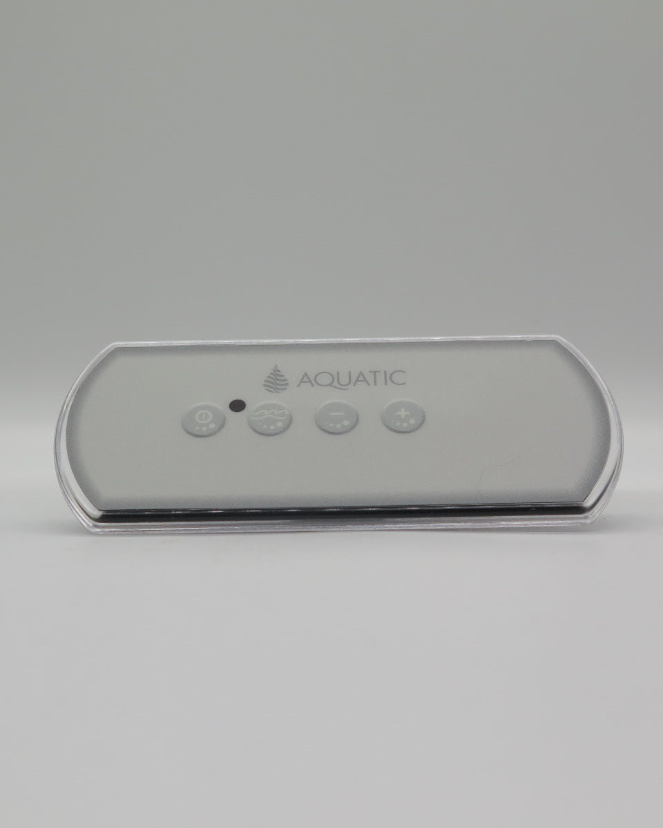 Aquatic (Gecko) Keypad 4 Button LED, Clear (0102-008011)