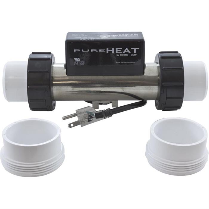 Bath Heater, In-line Vacuum, PH301-15UV Bath Heater, 120v 1.5 kw