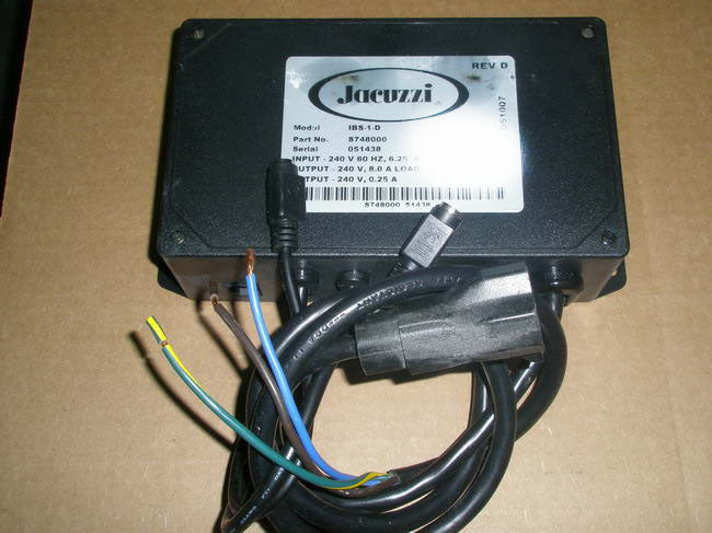 Jacuzzi Control Box, [IES IBS-1-D] DX82000, 240v 8a (S748000)