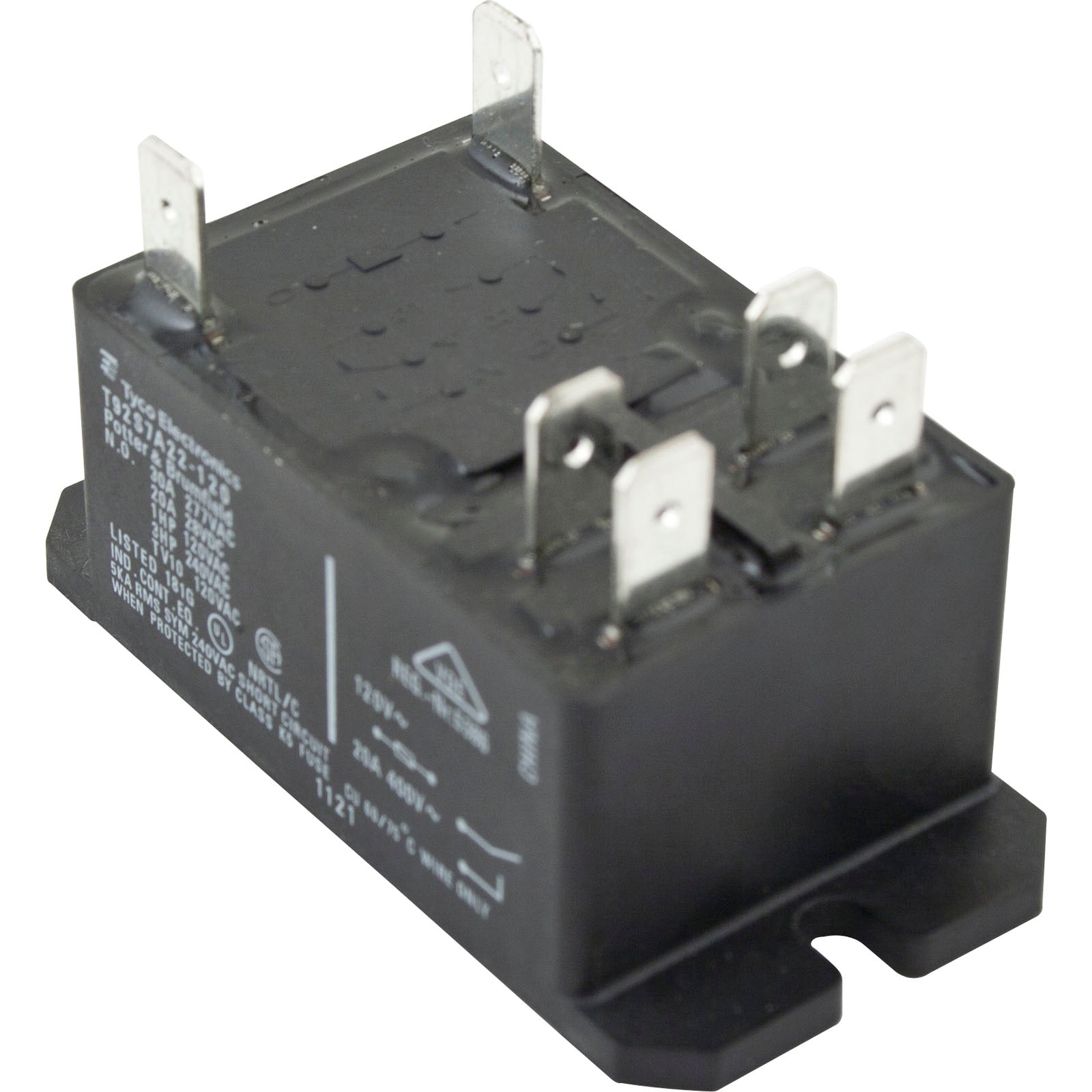 Potter & Brumfield [P & B] S86R5  Single Pole Double Throw Relay [White] [115V] (T92S7A22-120)