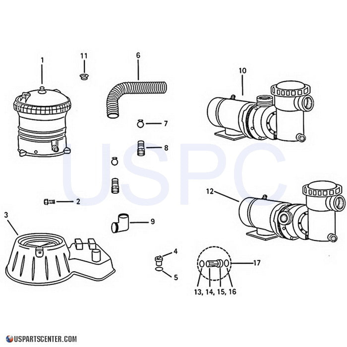 CFR Pump & Filter Replacement Parts