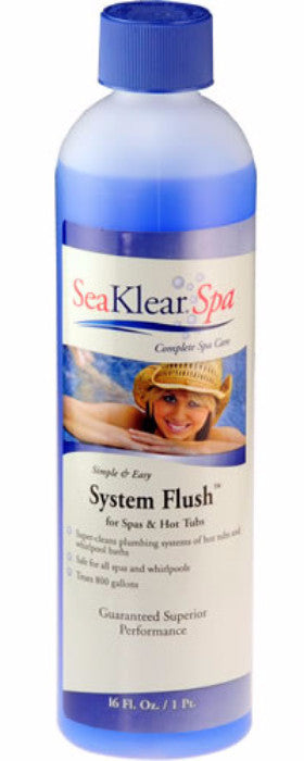 SeaKlear Spa Systems Chemical Flush Cleaner [16 oz.] Bottle